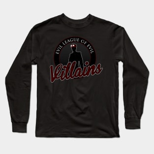 Evil League of Evil Villains Long Sleeve T-Shirt